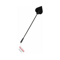 Pipedream Fetish Fantasy Series Silicone Spade Crop Black