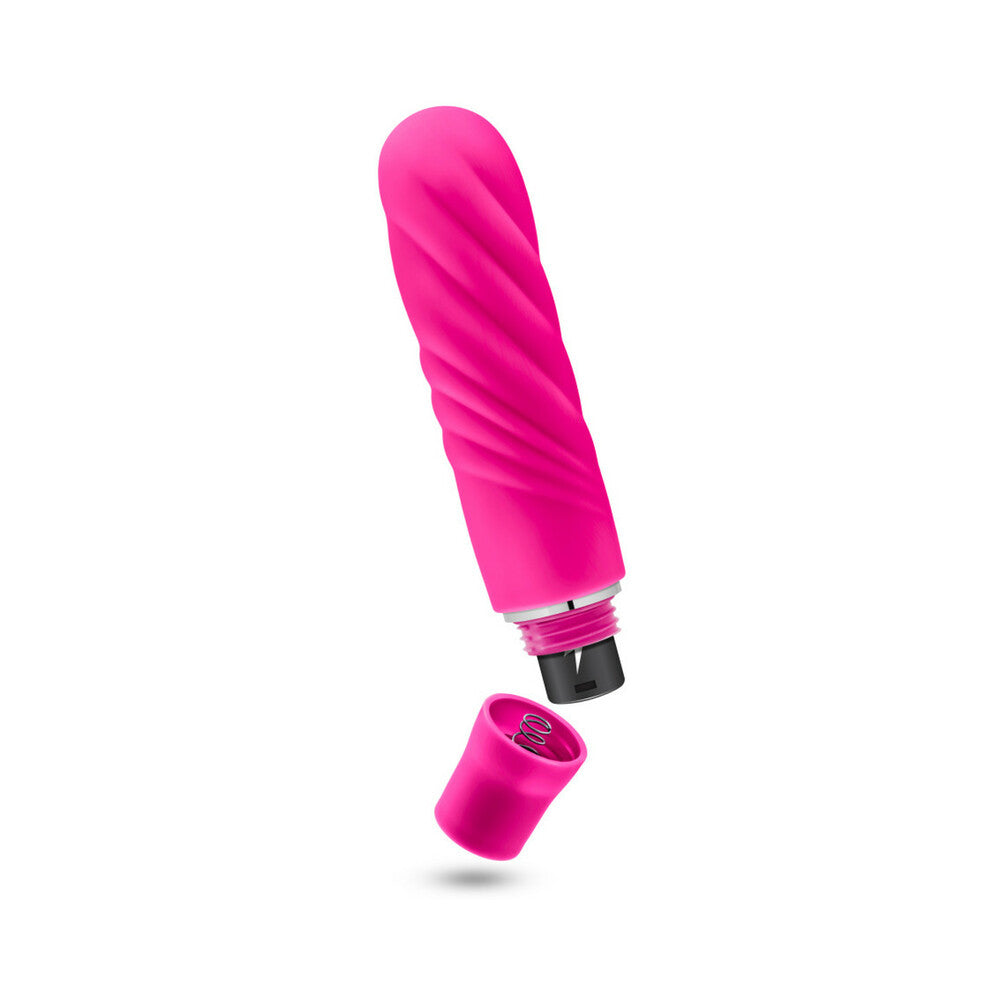 Blush Luxe Nimbus Mini Silicone Vibrator Pink