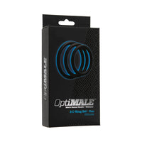 OptiMALE ñ 3 C-Ring Set ñ Thin Black