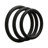 OptiMALE ñ 3 C-Ring Set ñ Thin Black