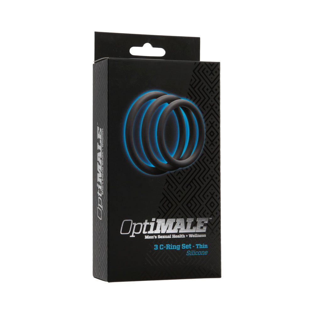 OptiMALE ñ 3 C-Ring Set ñ Thin Slate