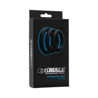OptiMALE ñ 3 C-Ring Set ñ Thick Black