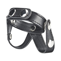 V-Style Cock Ring with Ball Divider