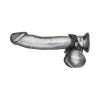 V-Style Cock Ring with Ball Divider
