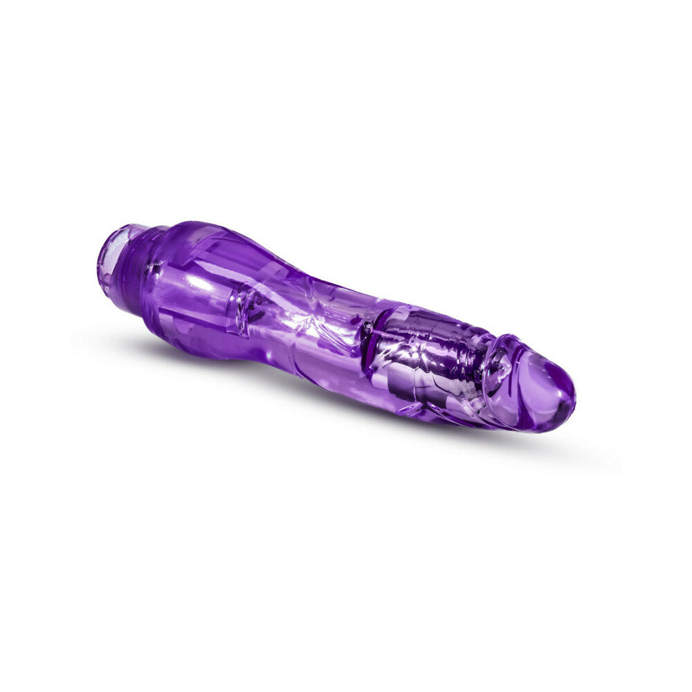 Blush Naturally Yours Fantasy Vibe Realistic 8.5 in. Vibrating Dildo Purple