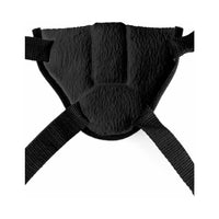 Pipedream Fetish Fantasy Series Adjustable Vibrating Plush Harness Black