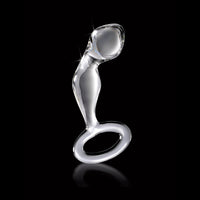 Pipedream Icicles No. 46 Glass Prostate Massager 3.5 in. Clear