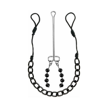 Pipedream Fetish Fantasy Series Limited Edition Adjustable Nipple & Clit Jewelry Black