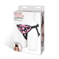 Lux Fetish Neoprene Strap-On Harness Pink