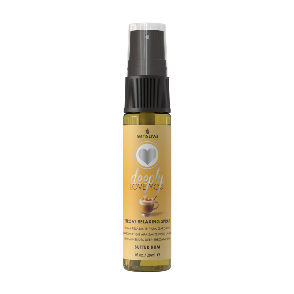 Deeply Love You Throat Relaxing Spray Butter Rum 1oz