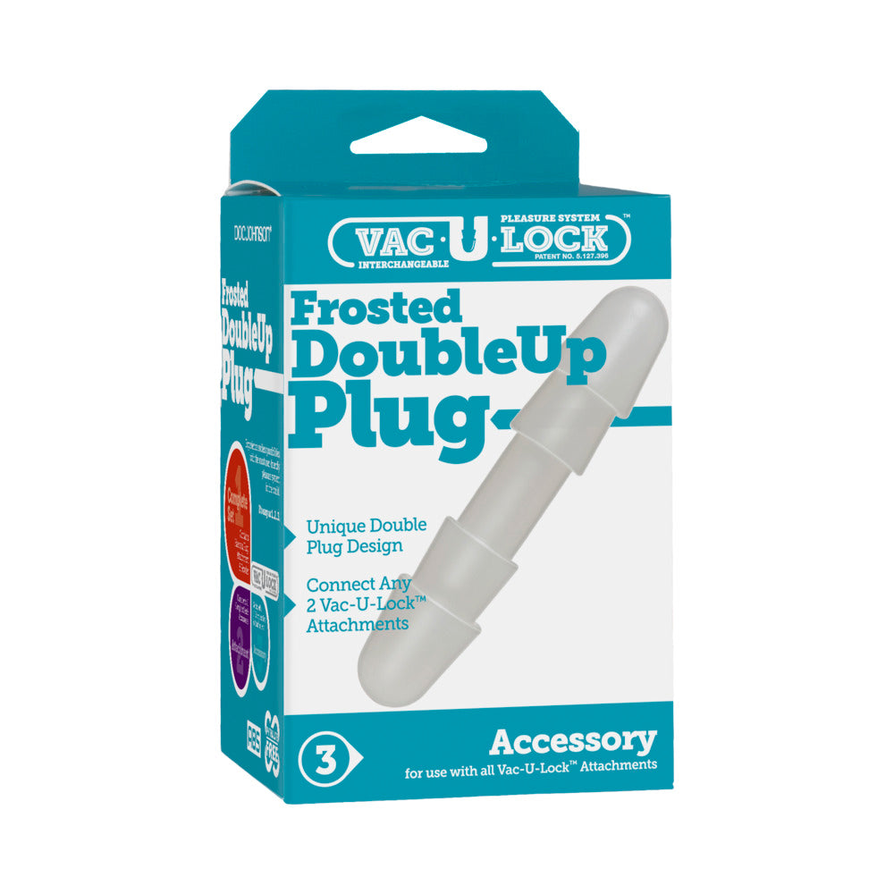 Vac-U-Lock - Frosted DoubleUp Plug Frost