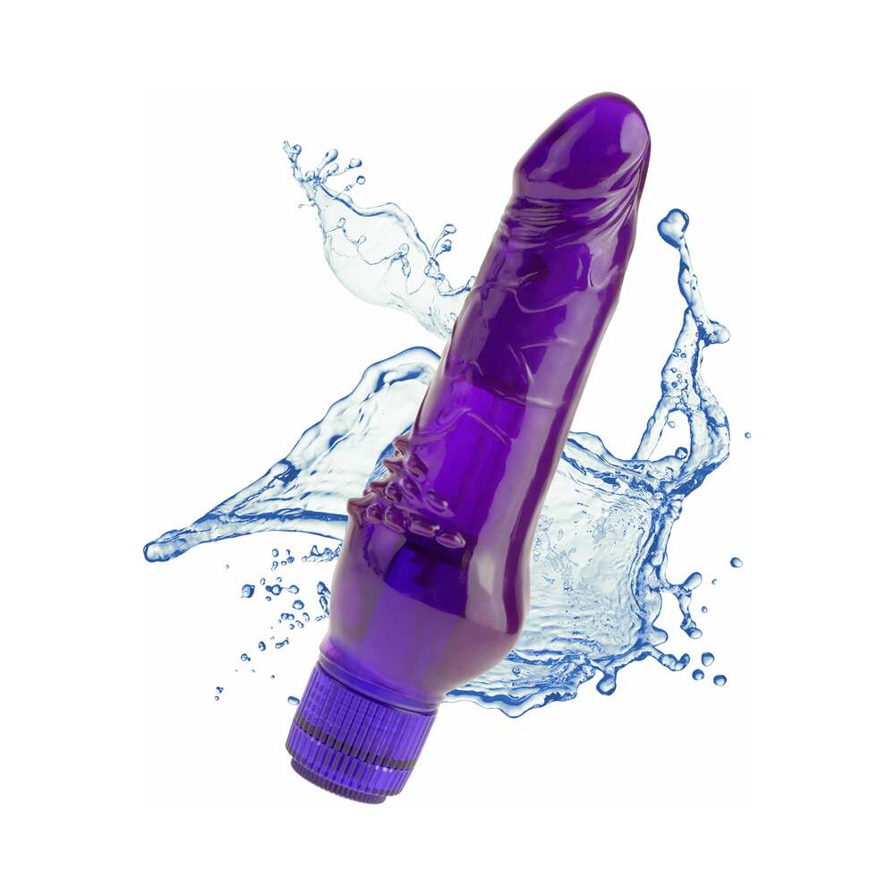 Pipedream Juicy Jewels Orchid Ecstasy Flexible Realistic Vibrator Purple