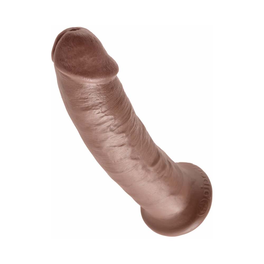 Pipedream King Cock 9 in. Cock Realistic Dildo With Suction Cup Brown