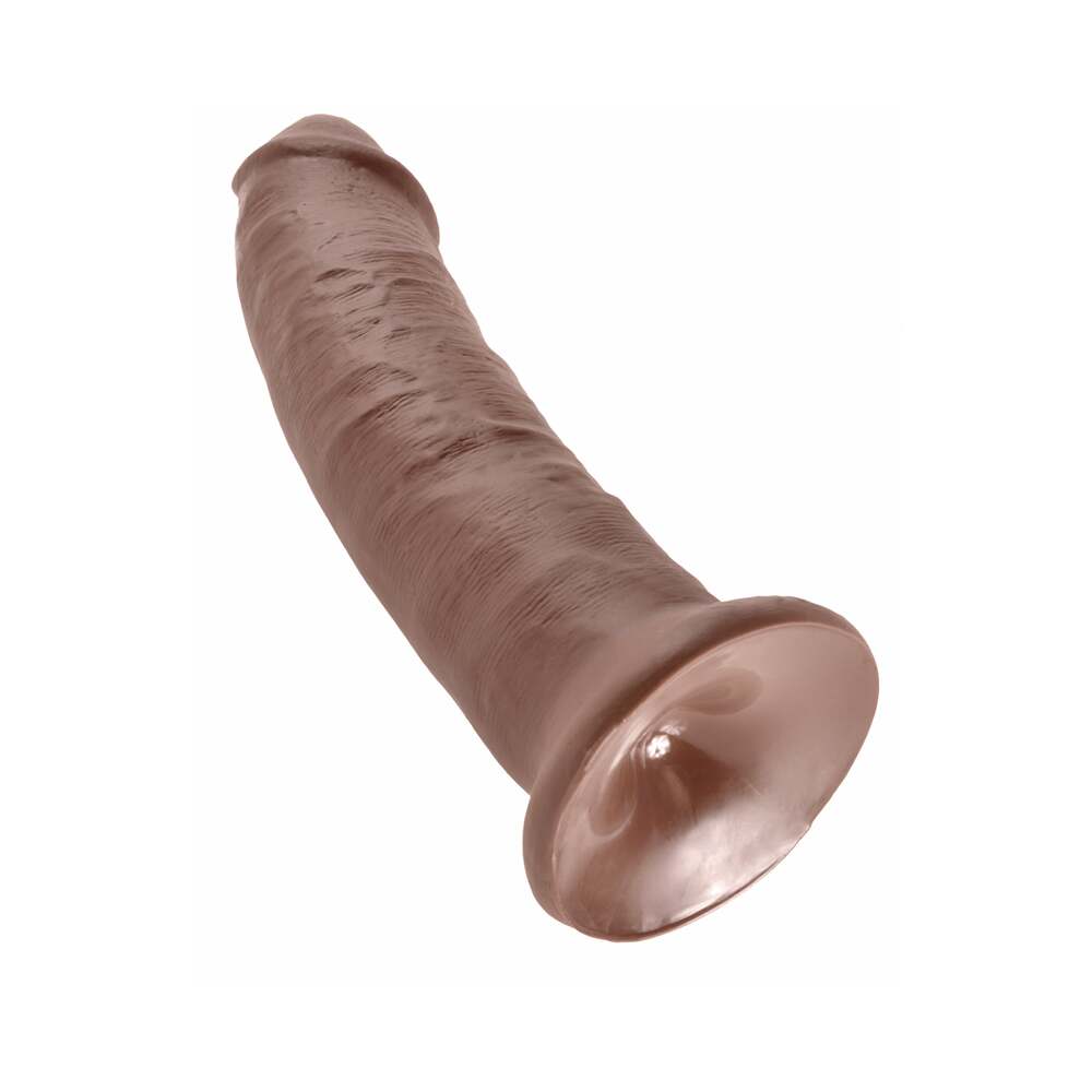 Pipedream King Cock 9 in. Cock Realistic Dildo With Suction Cup Brown