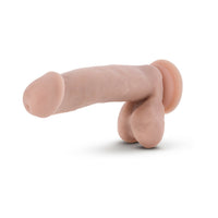 Blush XX Europa Realistic 7 in. Dual Density Dildo with Balls & Suction Cup Beige