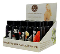 EB Edible Massage Oil Display - 25 Assorted Flavors
