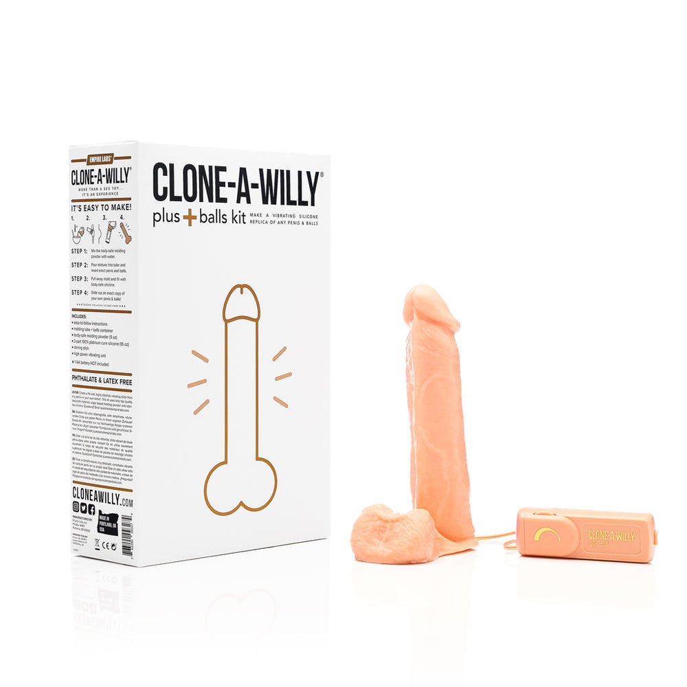 Clone-A-Willy With Balls