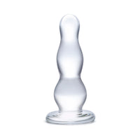 Glas 4 in. Classic Glass Butt Plug