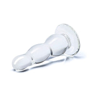 Glas 4 in. Classic Glass Butt Plug