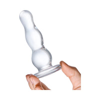 Glas 4 in. Classic Glass Butt Plug