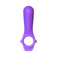 Pipedream Fantasy C-Ringz Remote-Controlled Vibrating Ride N Glide Couples Ring Purple