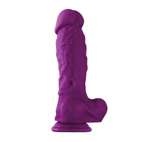 Colours Pleasures Thick 8 in. Dildo Purple