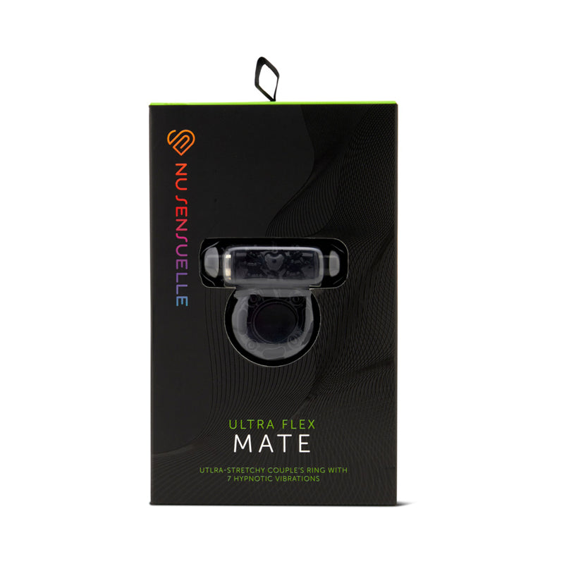 Nu Sensuelle Mate Flex Couple Ring Black