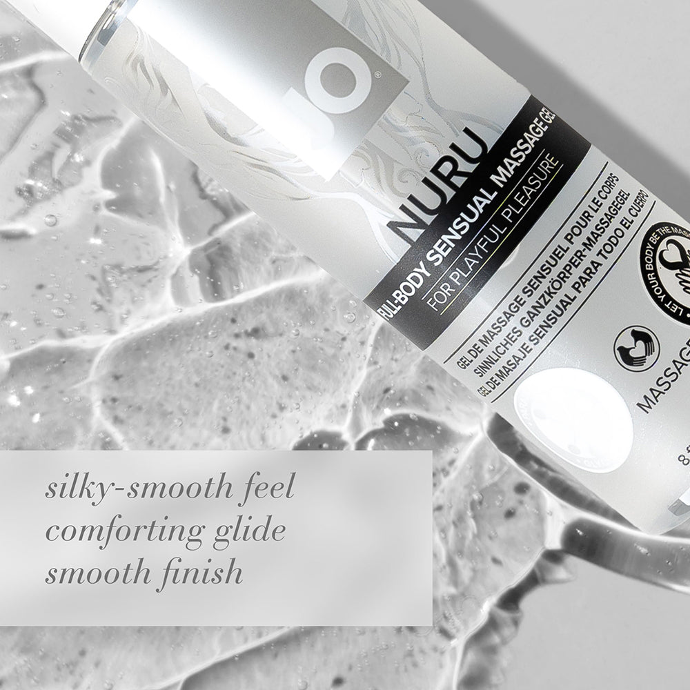 JO Nuru Massage Gel (Fragrance Free) 8 fl oz / 240 ml