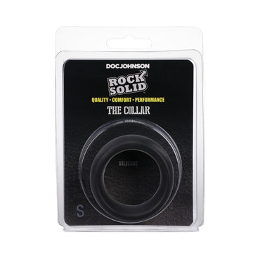 Rock Solid Silicone Black C Ring, Small (1 3/4in) in a Clamshell