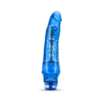 Blush B Yours Vibe 7 Realistic 8.75 in. Vibrating Dildo Blue