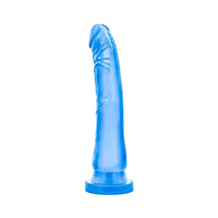 Blush B Yours Sweet 'n Hard 6 Realistic 8.5 in. Dildo with Suction Cup Blue