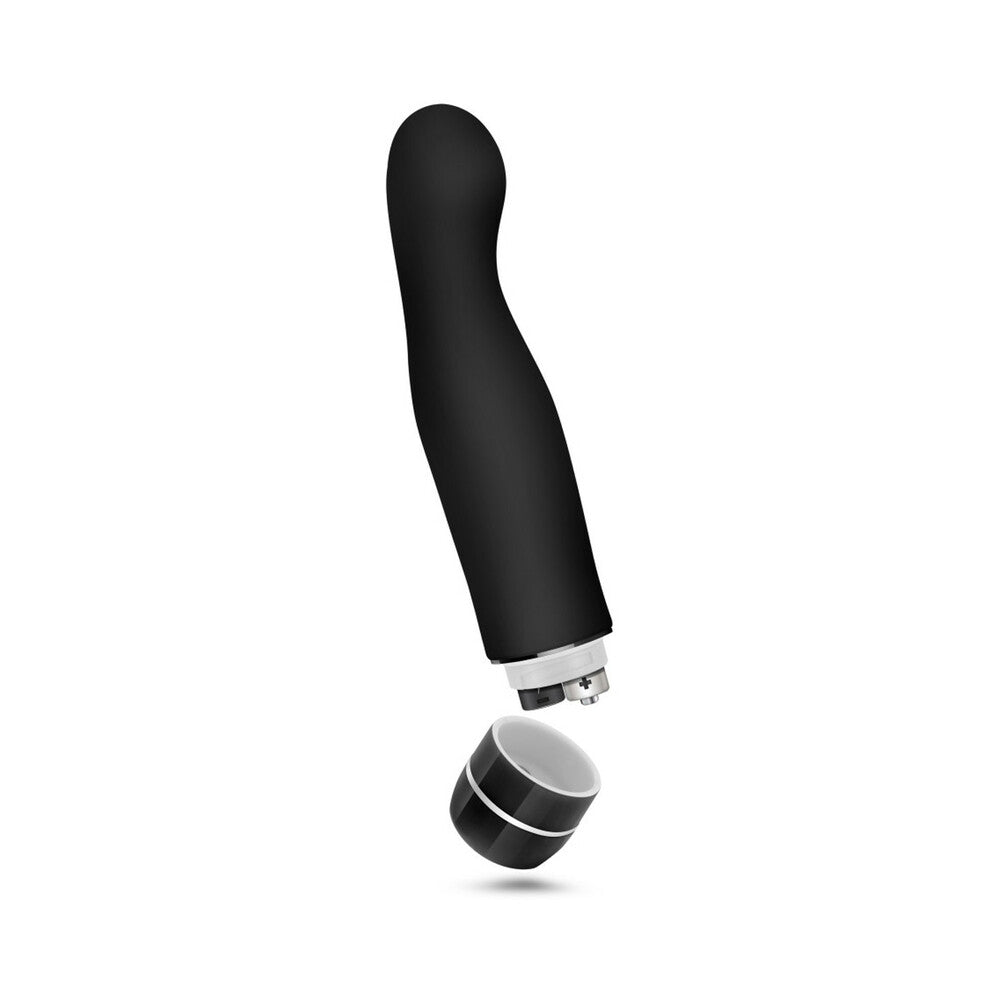 Blush Luxe Gio Silicone G-Spot Vibrator Black