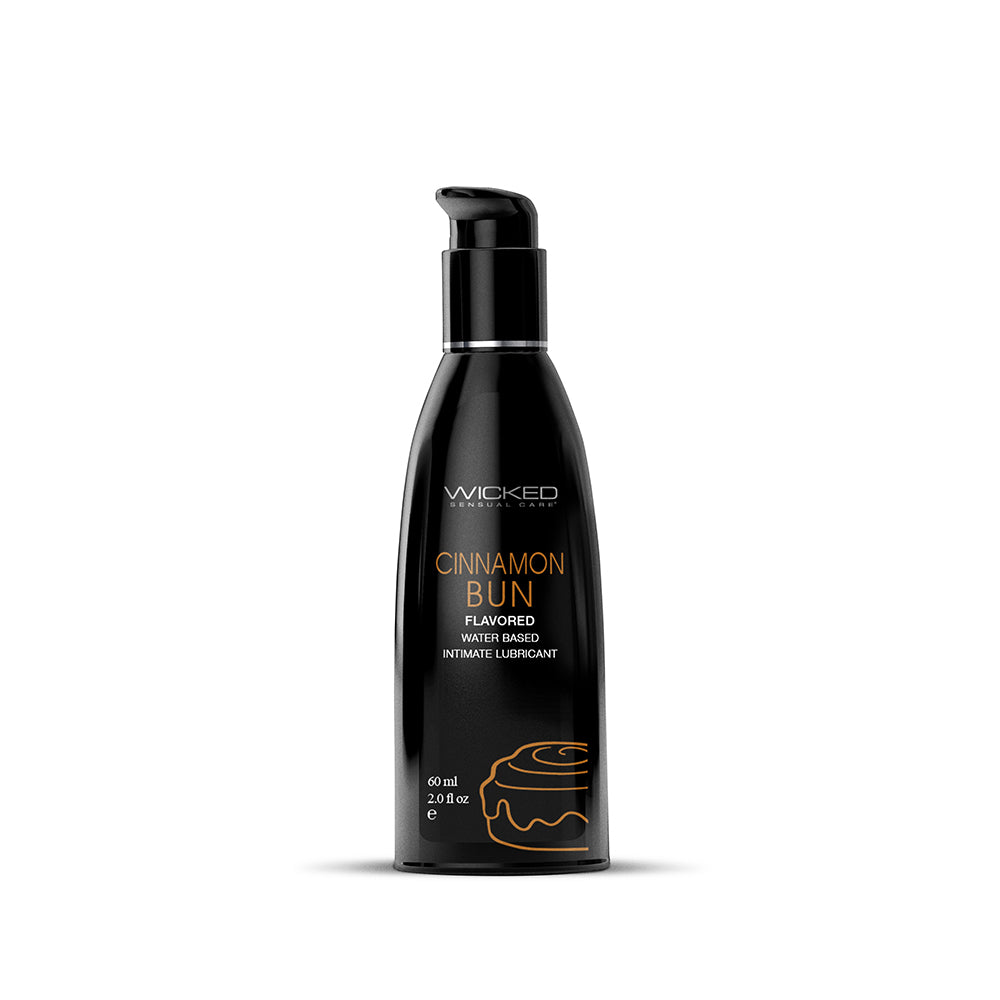 Wicked Aqua Cinnamon Bun Water Based Lubricant 2 oz.