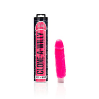 Clone-A-Willy Hot Pink Glow In The Dark