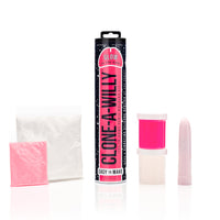 Clone-A-Willy DIY Vibrating Dildo Kit Glow-in-the-Dark Hot Pink