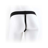 Pipedream Fetish Fantasy Series 7 in. Hollow Strap-On with Balls Beige/Black