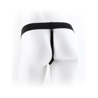 Pipedream Fetish Fantasy Series 9 in. Hollow Strap-On with Balls Light/Black