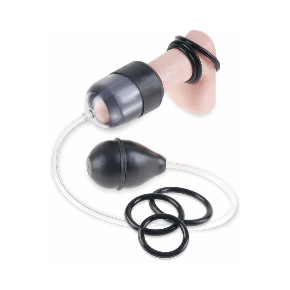 Pipedream Fetish Fantasy Series Suck N' Stroke Head Pump Black