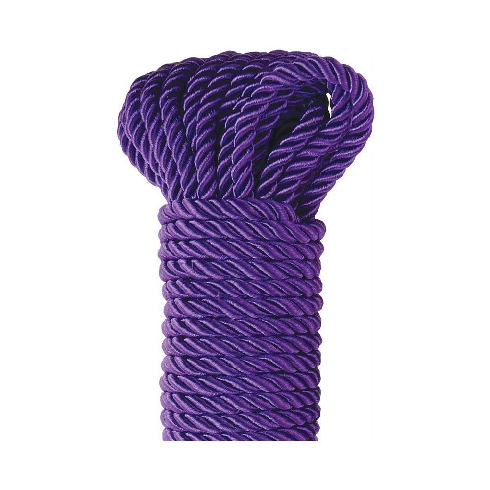 FF Deluxe Silk Rope - 32ft Purple Bondage Rope