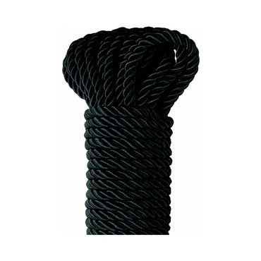 FF Deluxe Silk Rope - 32ft Black Bondage Rope