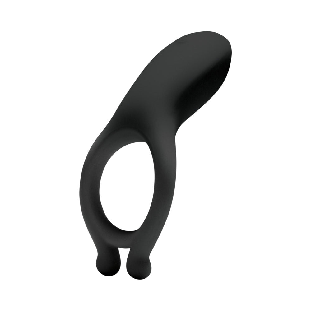 OptiMALE - Rechargeable Vibrating C-Ring Black