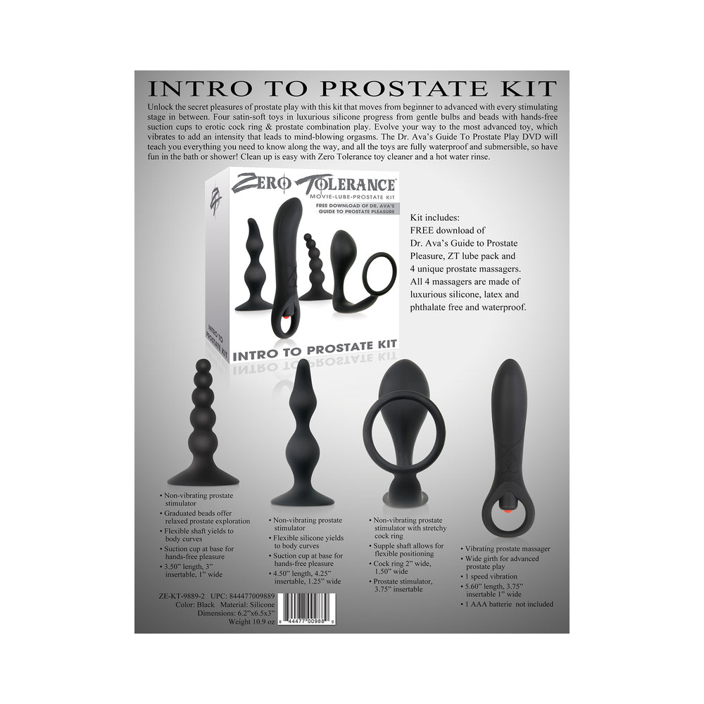 Intro To Prostate 4-Piece Anal Set