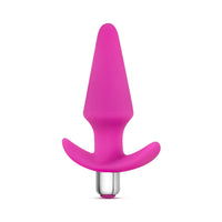 Blush Luxe Discover Vibrating Silicone Anal Plug Pink