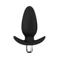 Blush Luxe Little Thumper Vibrating Silicone Anal Plug Black