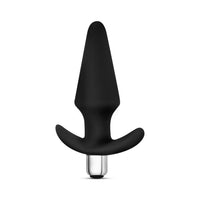 Blush Luxe Discover Vibrating Silicone Anal Plug Black