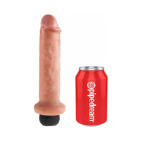 Pipedream King Cock 7 in. Squirting Cock Realistic Dildo Beige