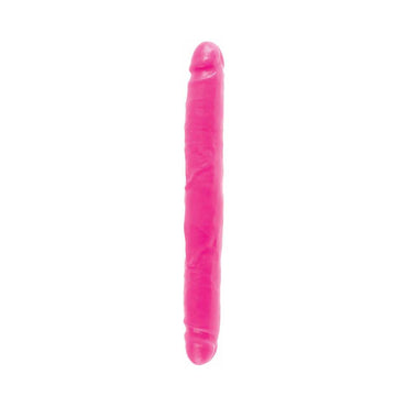 Pipedream Dillio 12 in. Double Dong Realistic Dual-Ended Dildo Pink