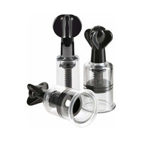 Pipedream Fetish Fantasy Series Limited Edition Super Suckers Trio Clear/Black