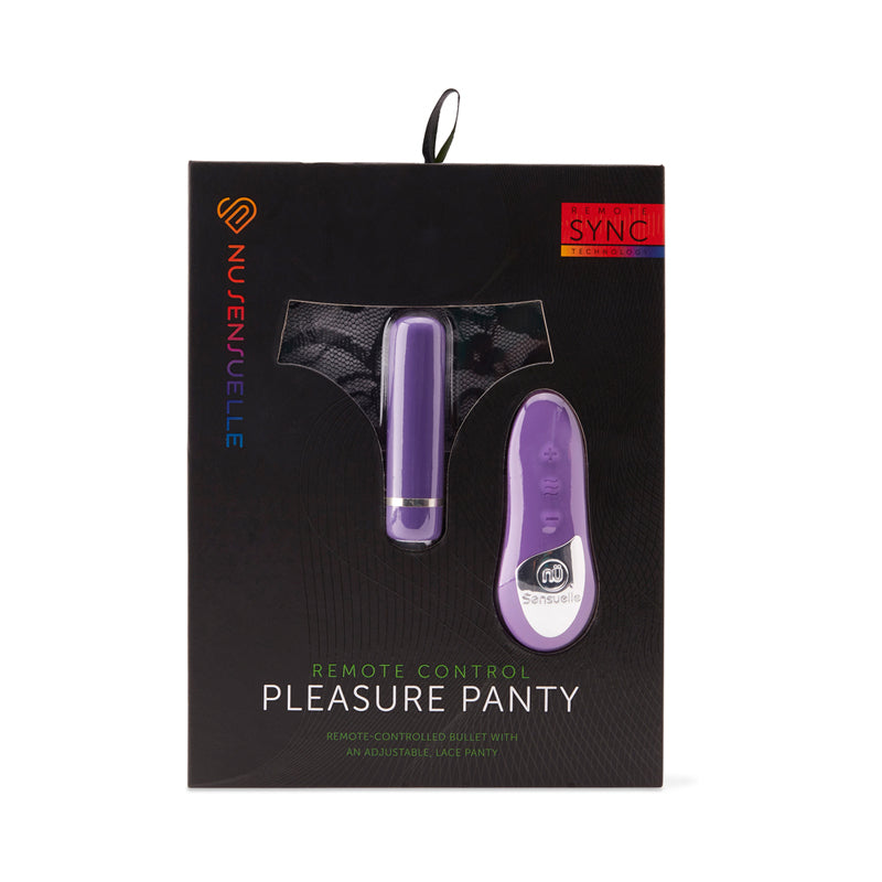 Nu Sensuelle Pleasure Panty RC Bull Purp