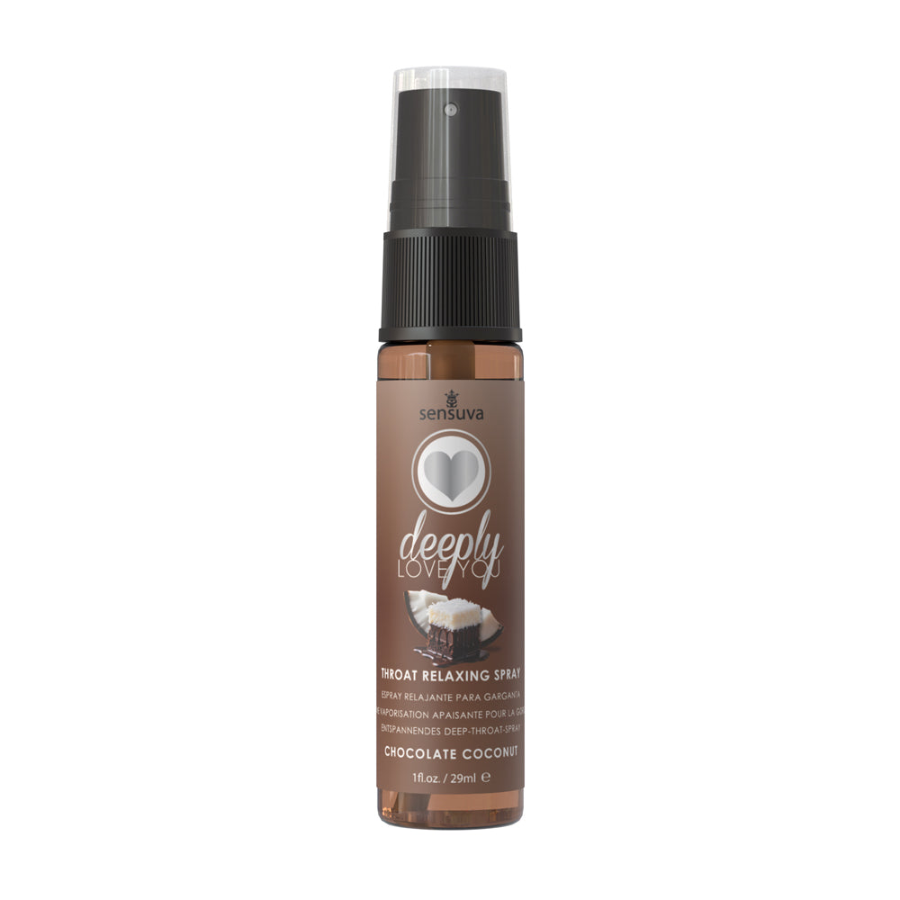 Deeply Love You Chocolate Coconut Throat Relaxing Spray 1oz Bottle